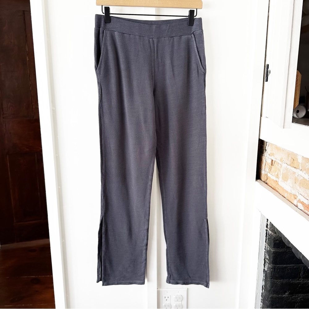 MONROW grey straight leg sweatpant